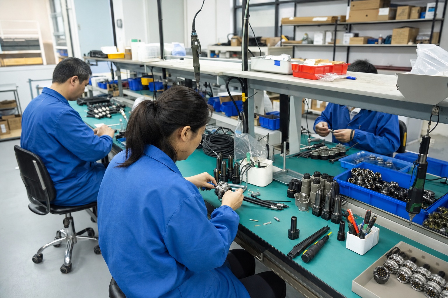 Representative connector assembly and application review process