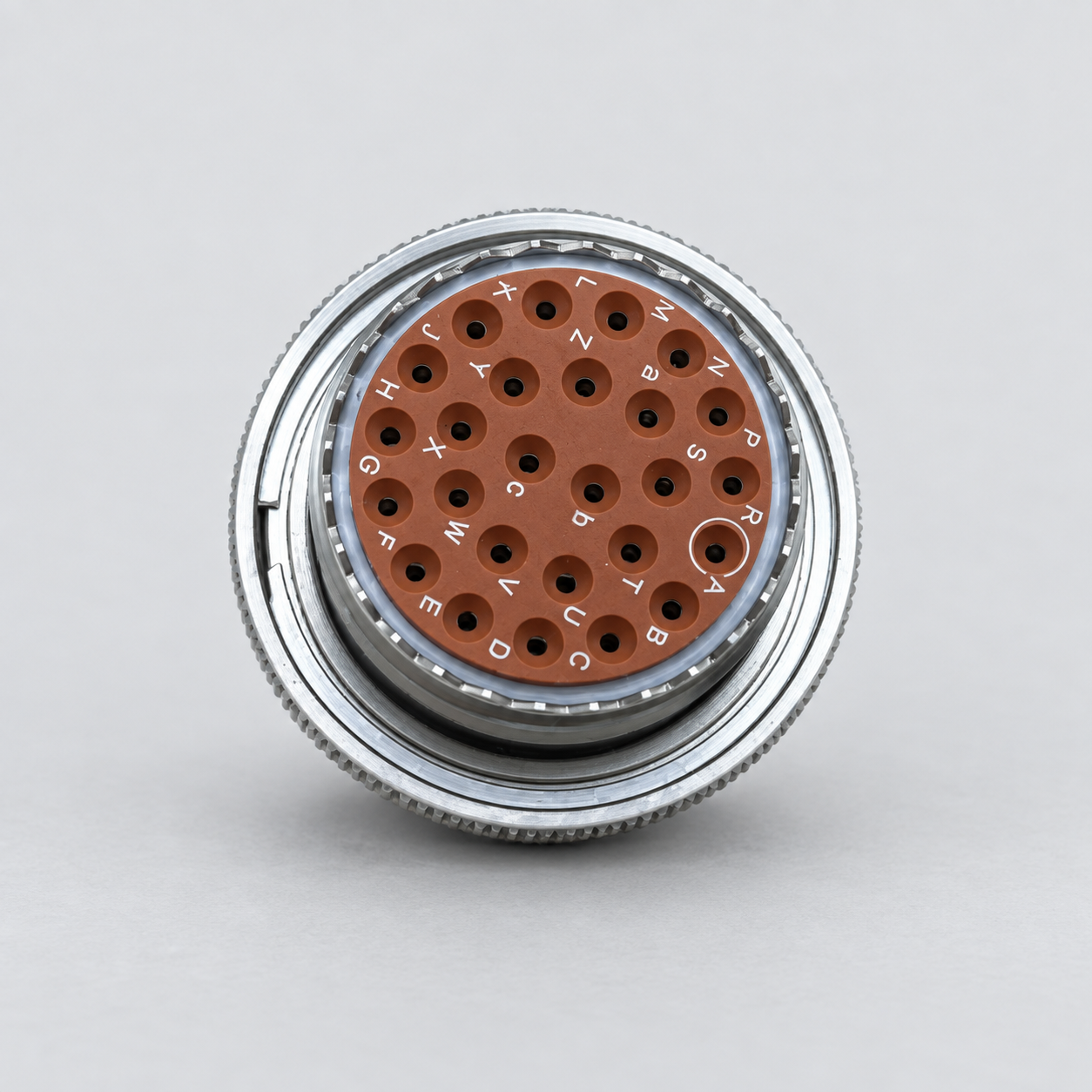 MS27473T16F26SB D38999 MIL-DTL-38999 Series II; Straight plug gray-background product view