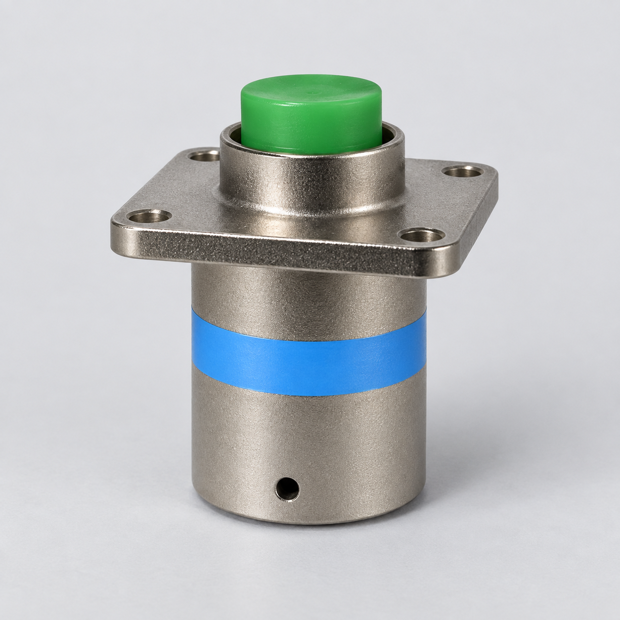 MS27505E21B11PN D38999 connector gray-background view