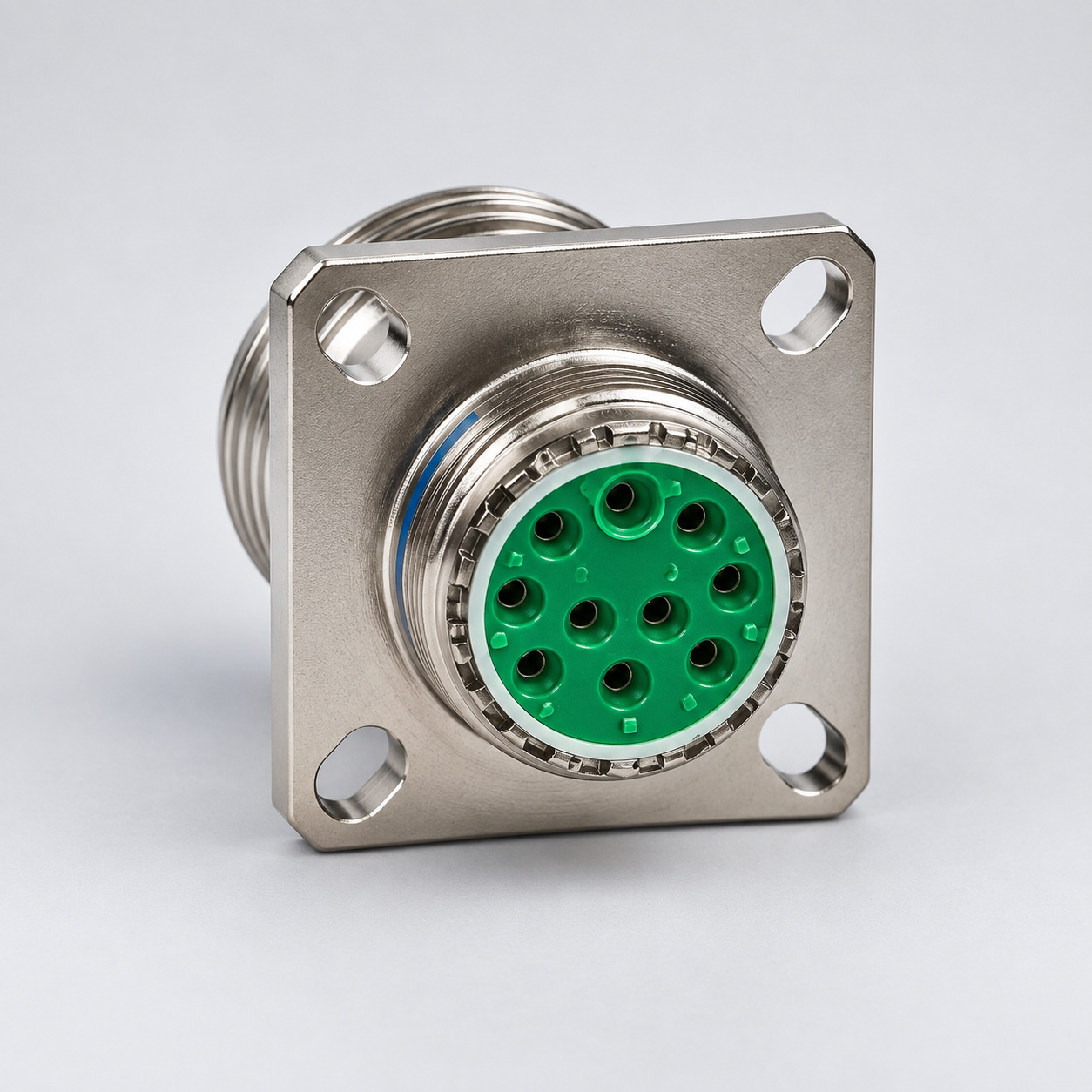 D38999/20FC98SA D38999 connector gray-background view