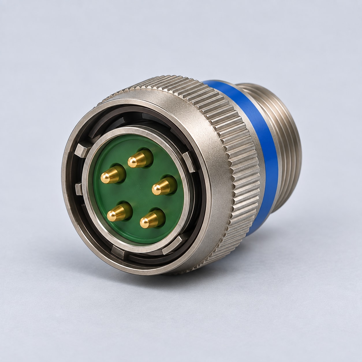 D38999/26FD05PN D38999 MIL-DTL-38999 Series III; Straight plug gray-background product view