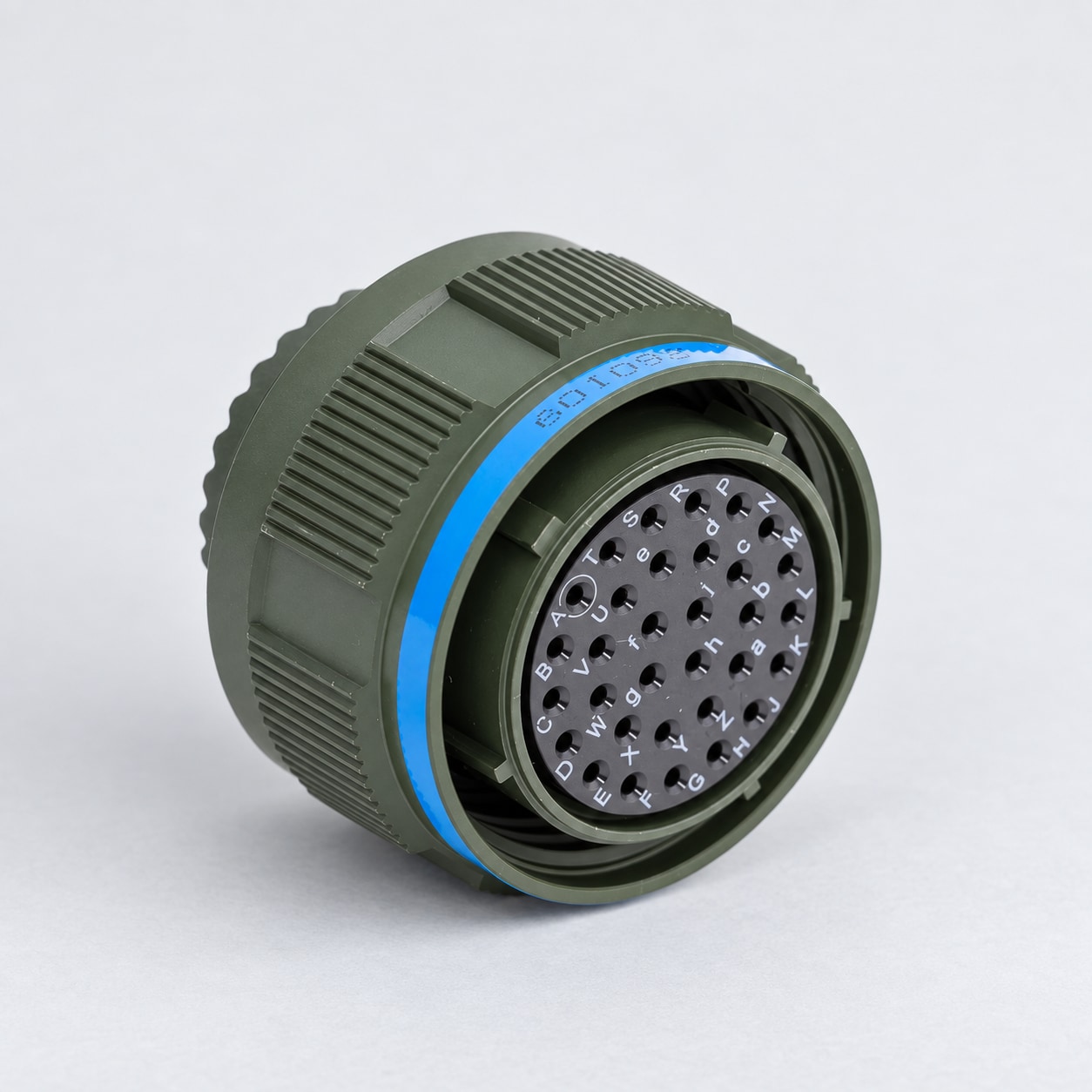 D38999/26WF32SN D38999 MIL-DTL-38999 Series III; Straight plug gray-background product view