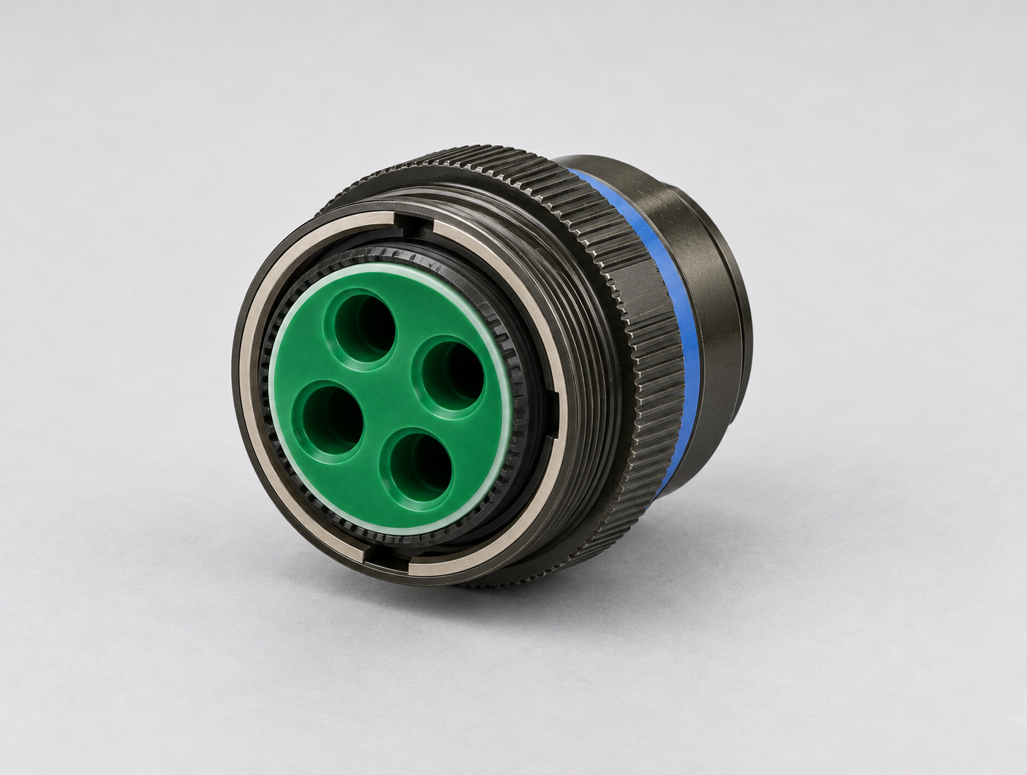 D38999/26WG48PA D38999 connector gray-background view