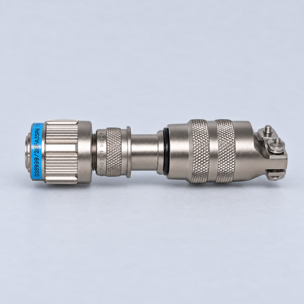 D38999/26FA35PN D38999 MIL-DTL-38999 Series III; Straight plug gray-background product view