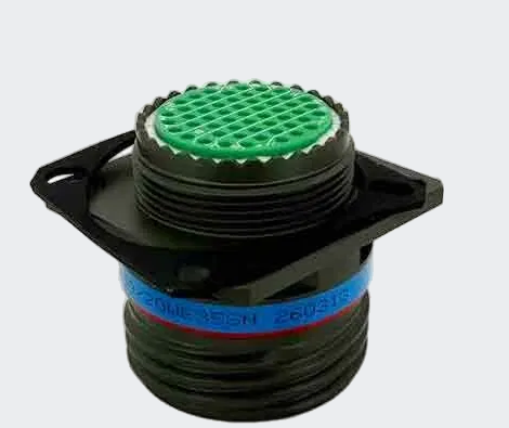 D38999/20WE35SN D38999 MIL-DTL-38999 Series III; Wall-mount receptacle gray-background product view