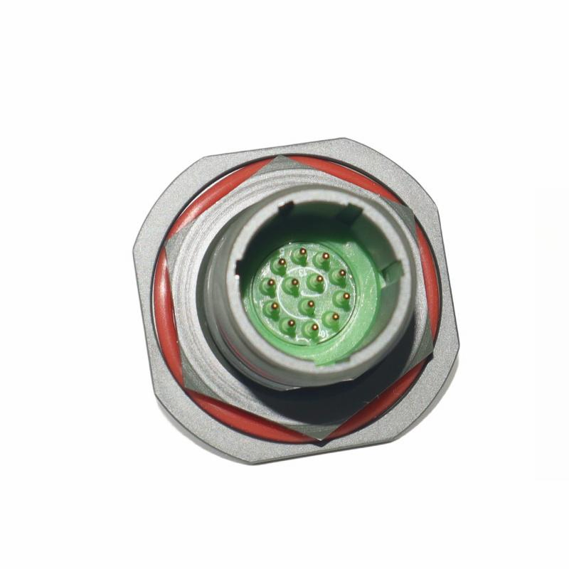 D38999/24WE26PN Series III jam-nut receptacle product photograph