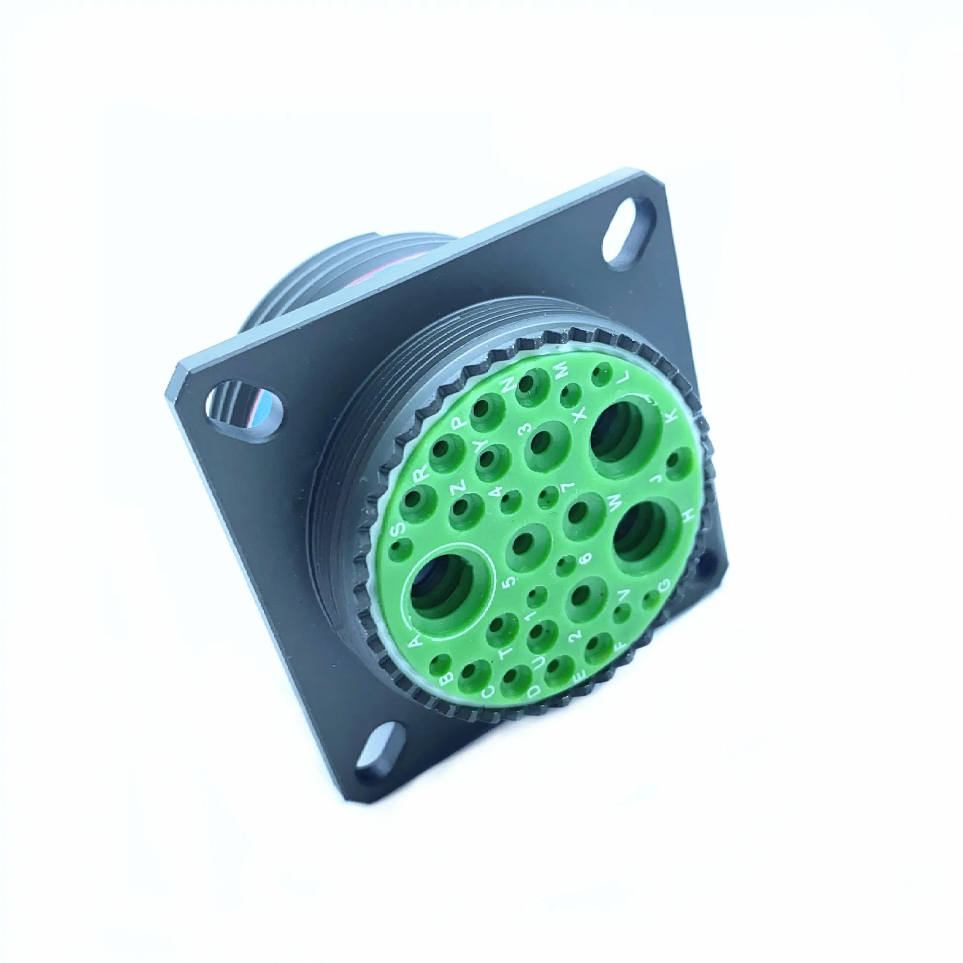 D38999/20WJ20AN Series III wall-mount receptacle product photograph
