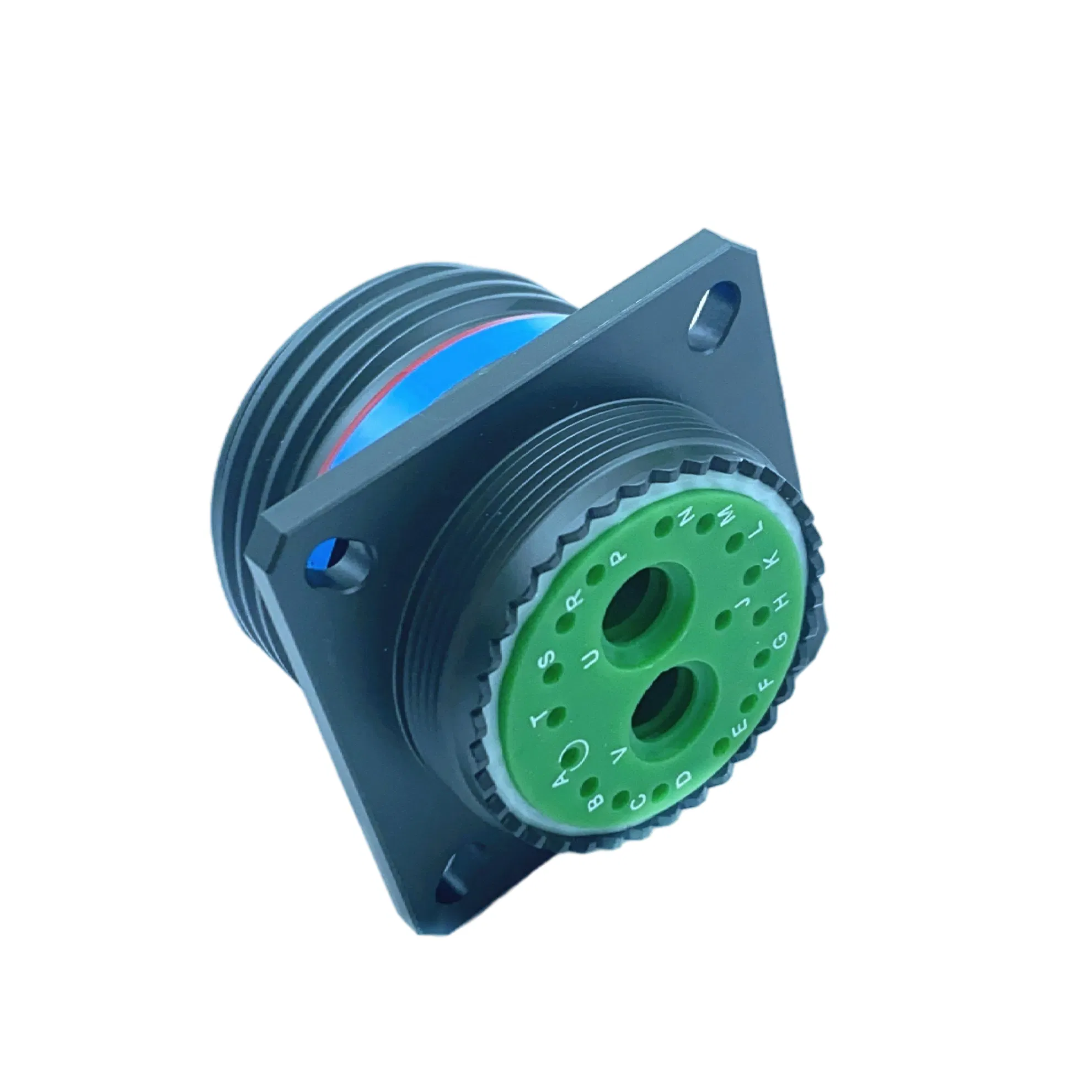 D38999/20WG79PN Series III wall-mount receptacle product photograph
