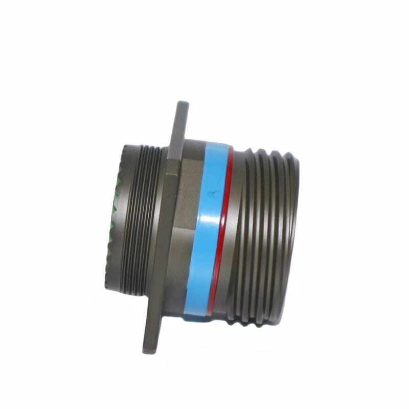 D38999/20WF18SN Series III wall-mount receptacle product photograph