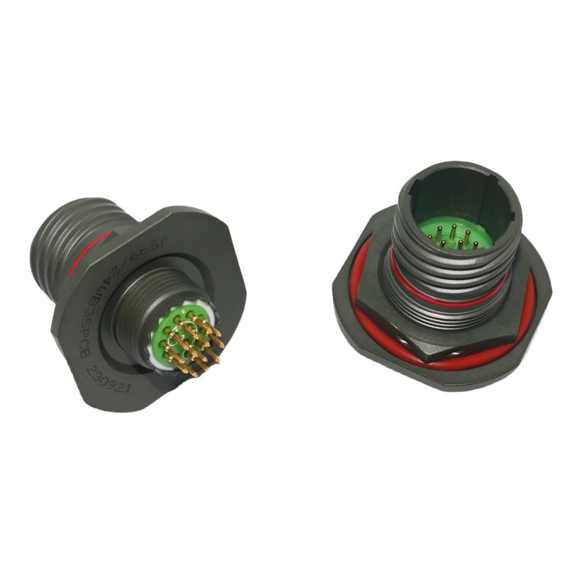 Series III jam-nut receptacle original supplier product photograph