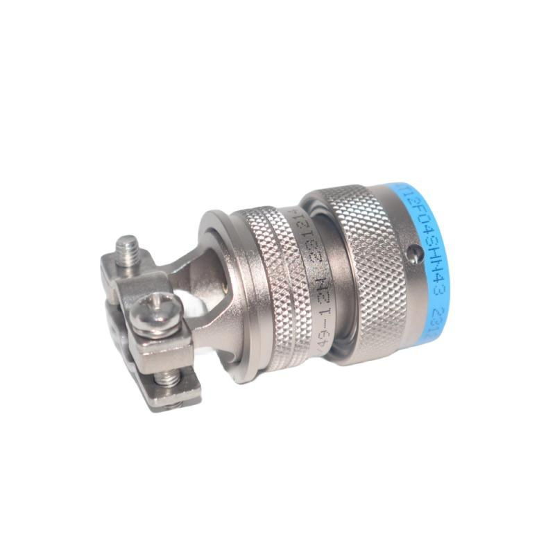 Series II straight plug with grounding fingers original supplier product photograph