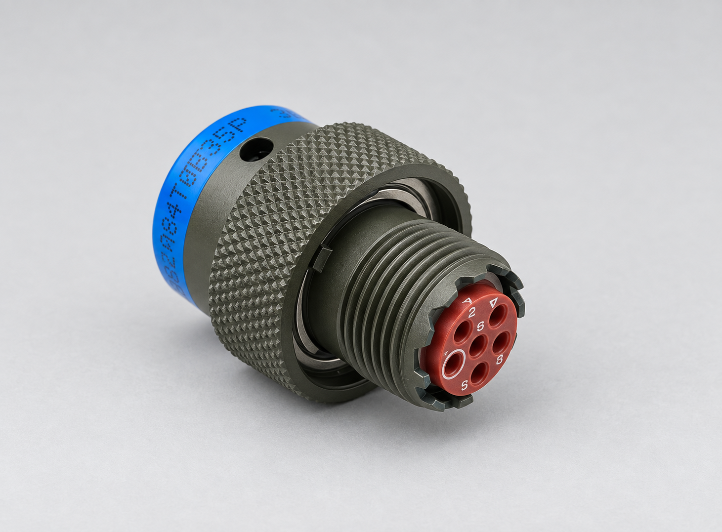 MS27484T08B35P 6-Contact Grounding Plug